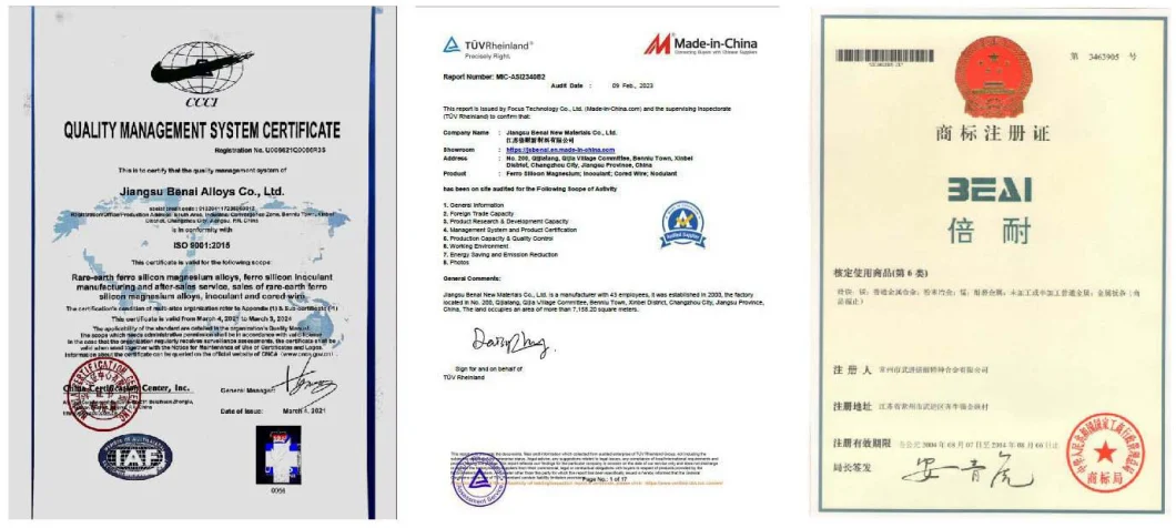 Fesizr Ferro Silicon Zirconium Lumps for Sale as Foundry Raw Materials